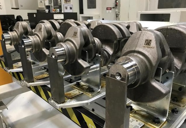 激光打標機怎么在汽車曲軸上打標？