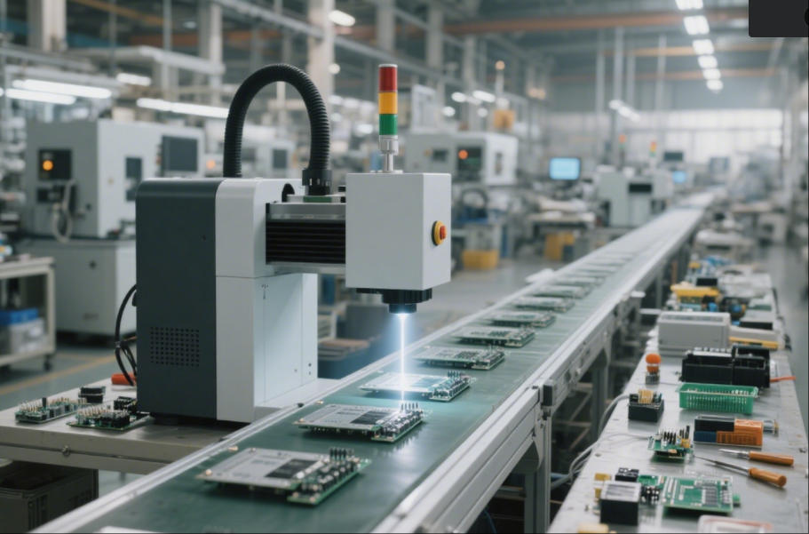 激光打標機在電子產品上的應用：精度到底能到什么程度？