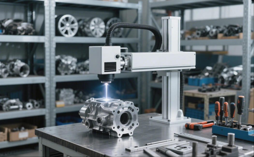 對于汽車零部件的打標，激光打標機能實現哪些功能？